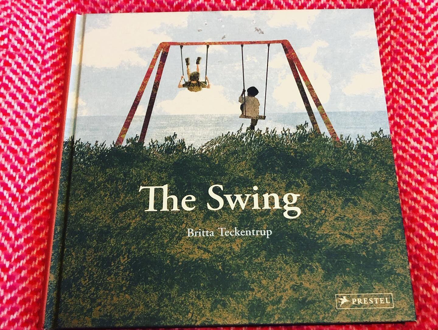 My home library is overflowing and I&rsquo;m trying not to buy so many books this year - but then a book like The Swing by @britta_teckentrup comes out and all that goes out the window. It&rsquo;s stunning!
Each spread shares a different illustration