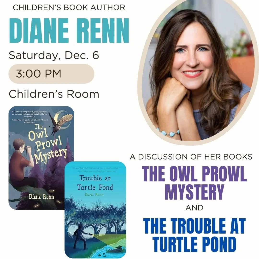 Join the Friends of the @bpljamaicaplain for a special author event with children's author @dianarennbooks on Sat Dec 6 at 3pm. Same day as our book sale - it'll be a great day at the library! #bostonkids #childrensbook
