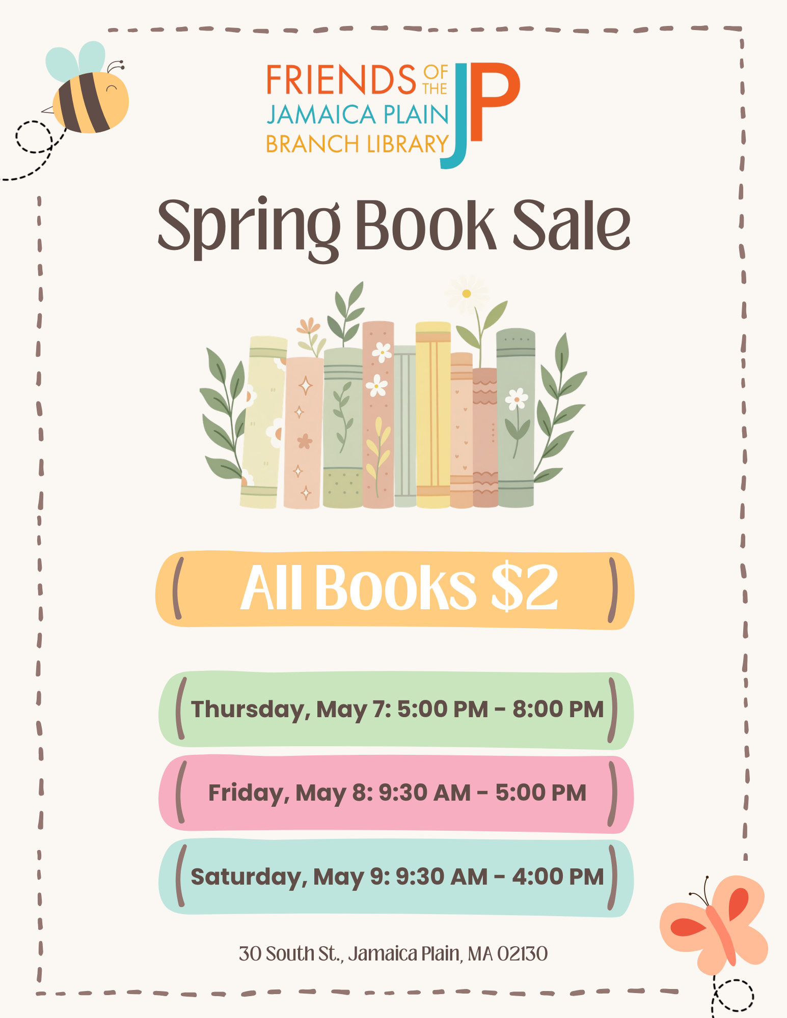 Spring Book Sale