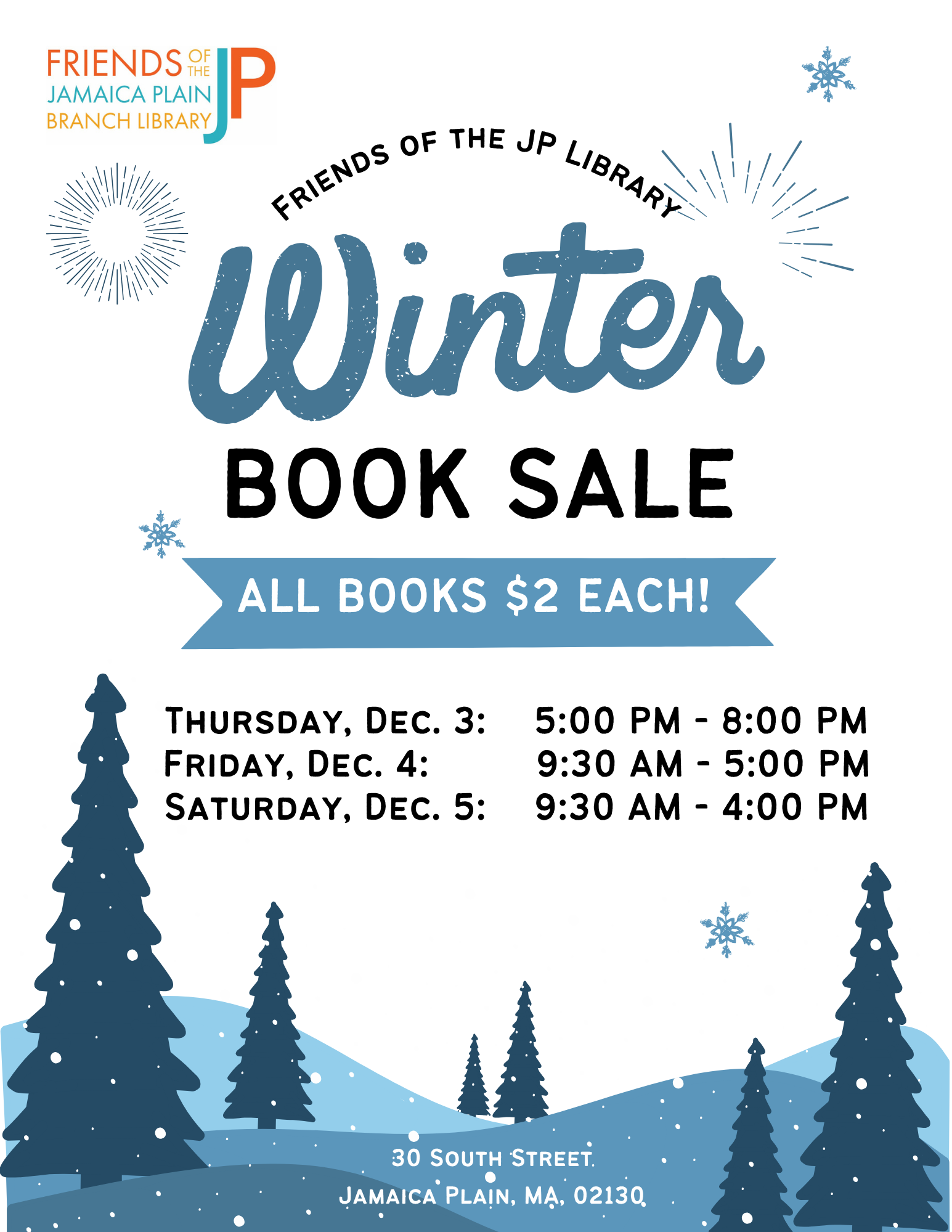 Winter Book Sale