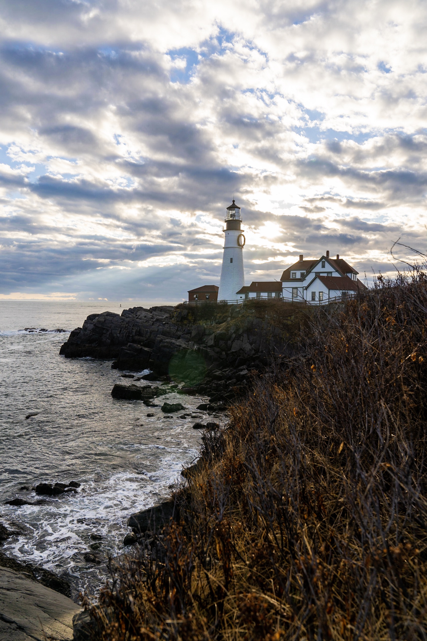 Portland Head Lighthouse in Maine.