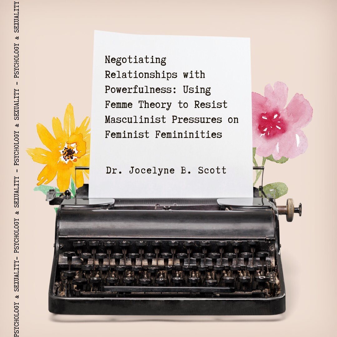 Can feminine only be imagined as powerful, important, feminist, and radical when masculinized? Can femininity only be valued through its coding as powerful &ndash; and can power only be imagined in masculine ways? These questions have been on my mind