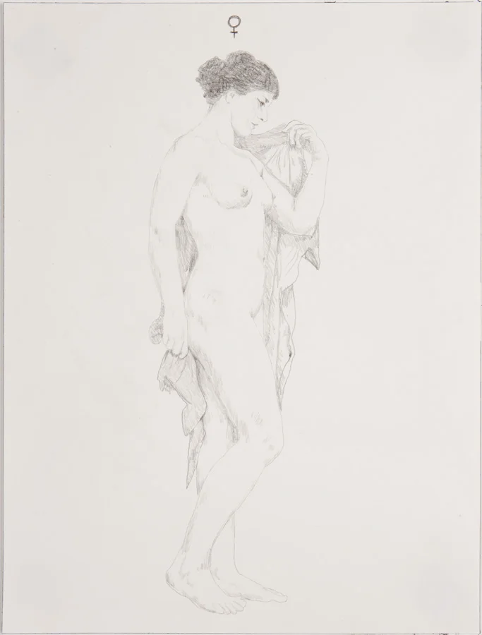 This and Below: Jesse Bransford, Untitled III (In Two Parts) , 2010, 16x12" and 14x20", Graphite on paper.