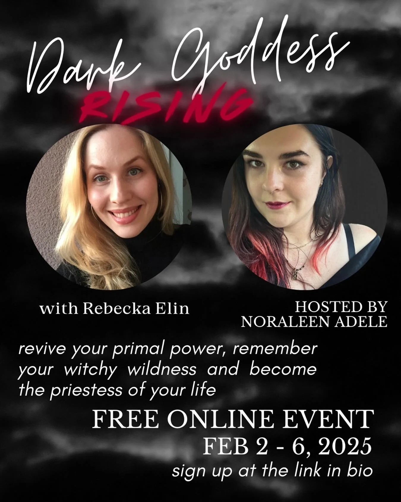 I&rsquo;m honored to be one of the featured speakers in Dark Goddess Rising, a free virtual summit happening February 2&ndash;6, 2026.

This gathering brings together healers, mystics, artists, and wisdom keepers for honest conversations about shadow