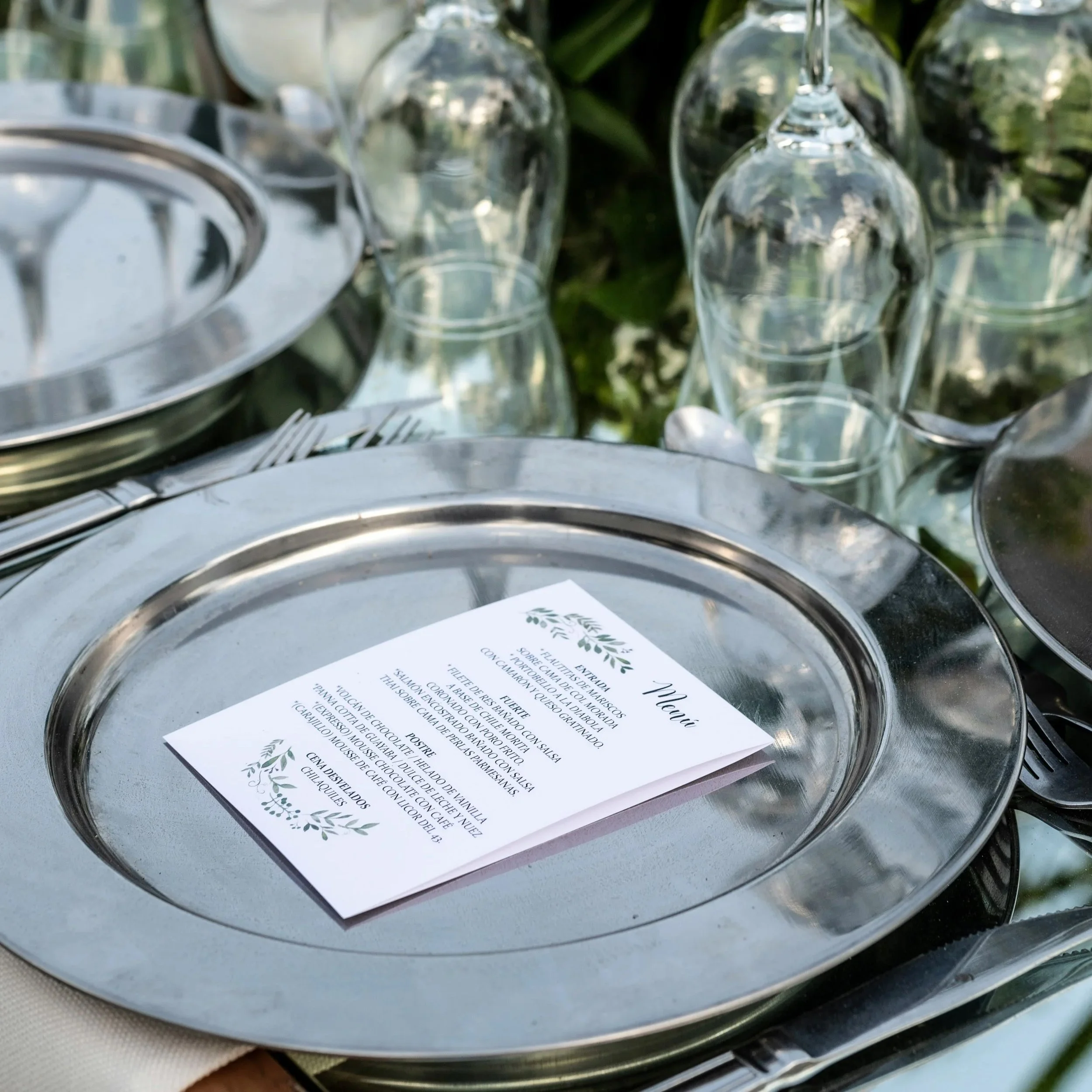 wedding menus
