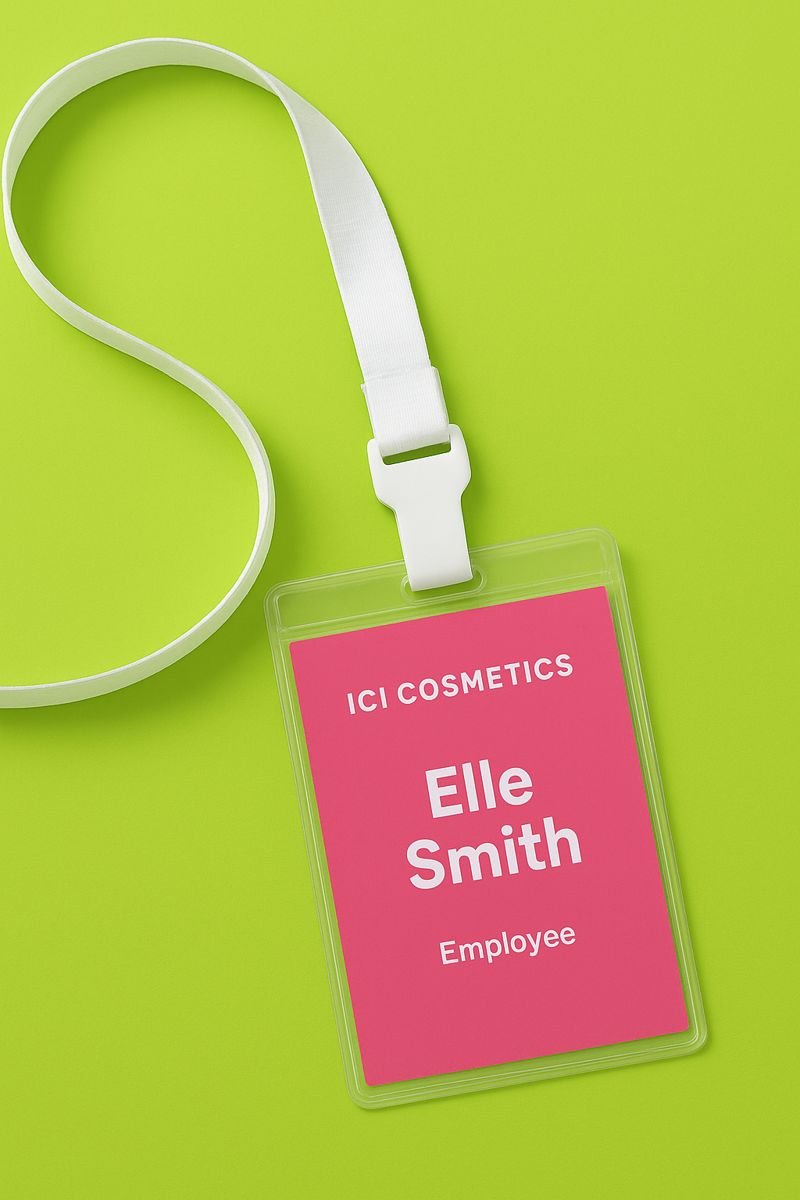 Custom ID Badges & White Lanyards – Fast Bournemouth Printing