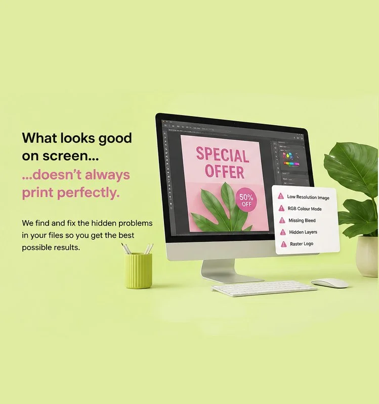 Professional Print File Correction Service