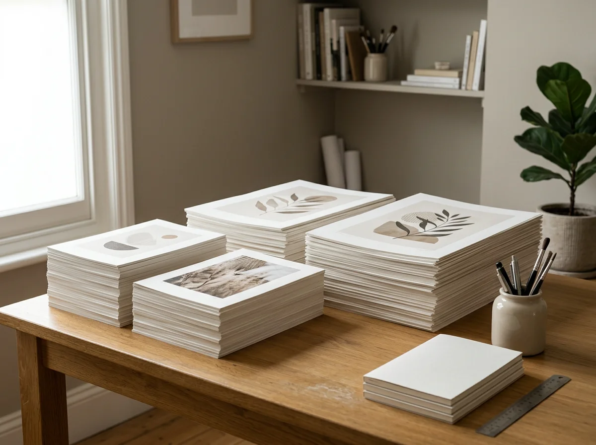A4 & A3 Production Prints | Cost-Effective CMYK Art Printing (200gsm & 300gsm)