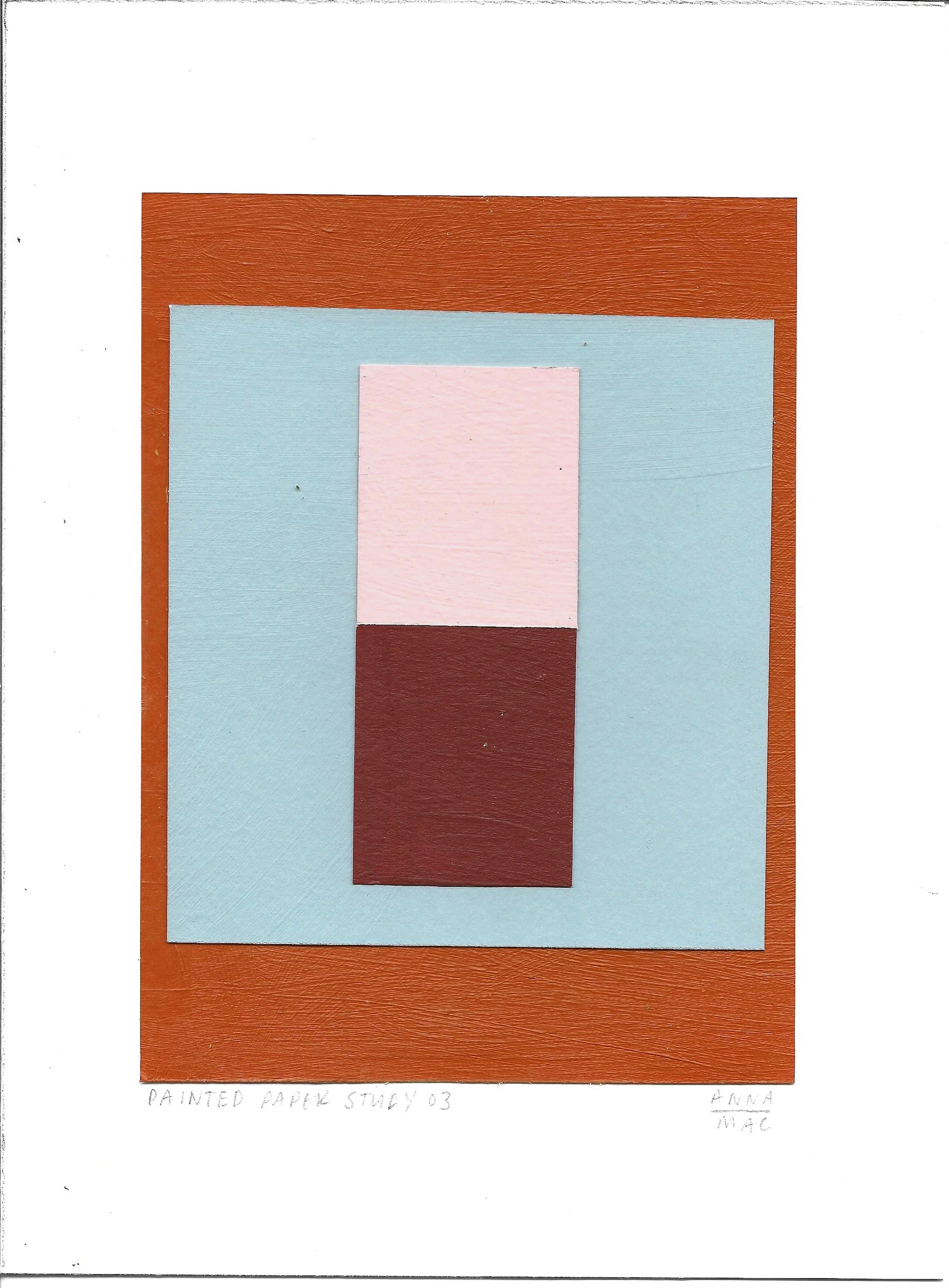 Painted paper study 03