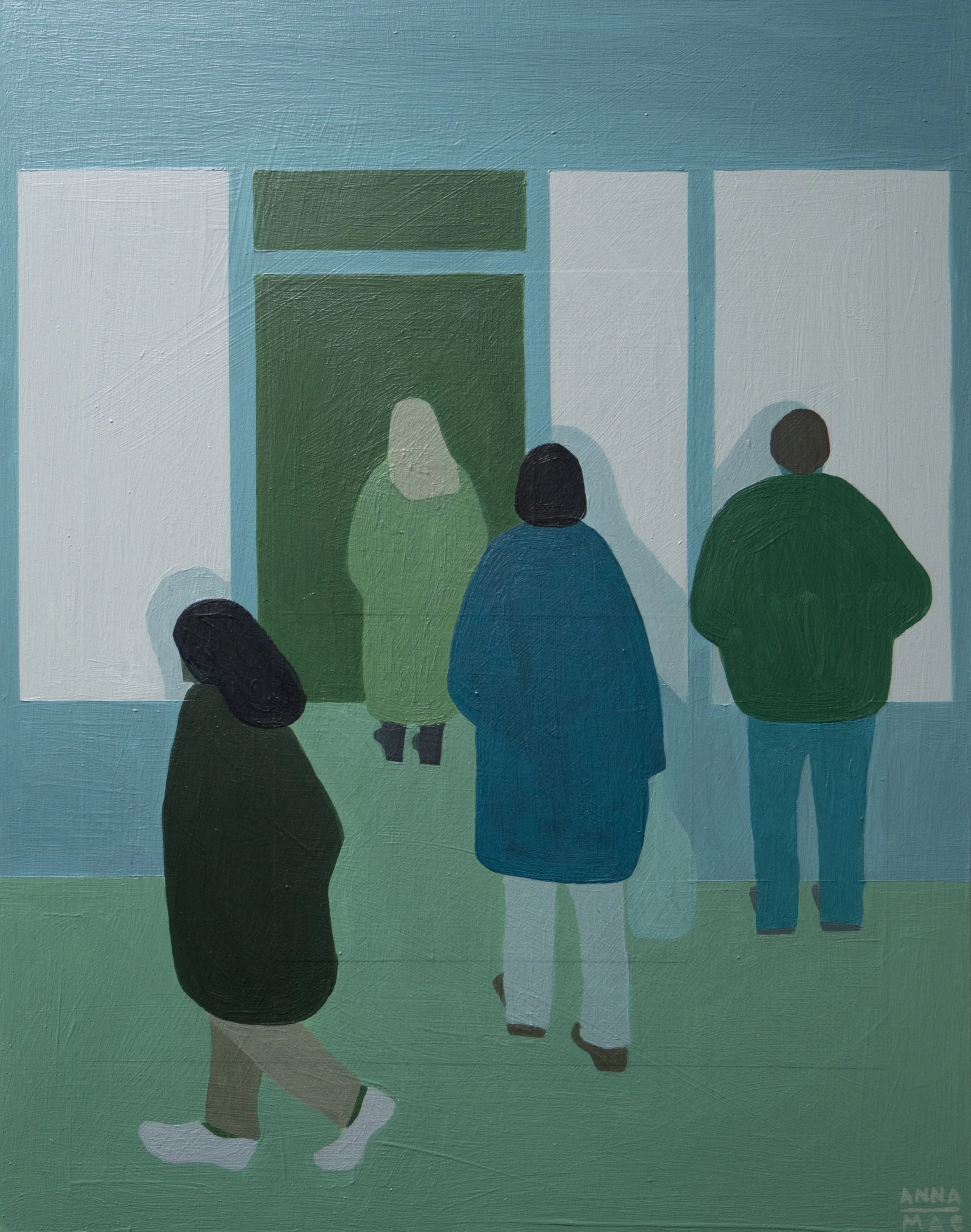 Silhouettes in the Evening Light no.1, 2026