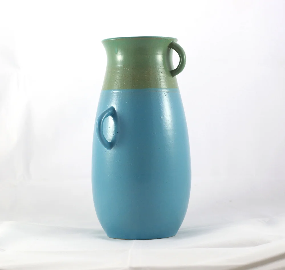 Buff Stoneware Vase