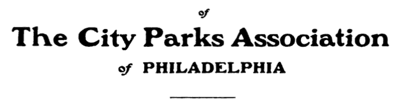  While local improvement associations sought power within their immediate neighborhoods, in 1901 the City Parks Association (CPA) began a push for a comprehensive park system. Founded in 1888 and still existing today, the CPA had early success in adv
