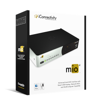 iConnectMIDI4+ MIDIインターフェース iConnectivity iConnectMIDI4+ 発売！オーディオパス搭載MIDI
