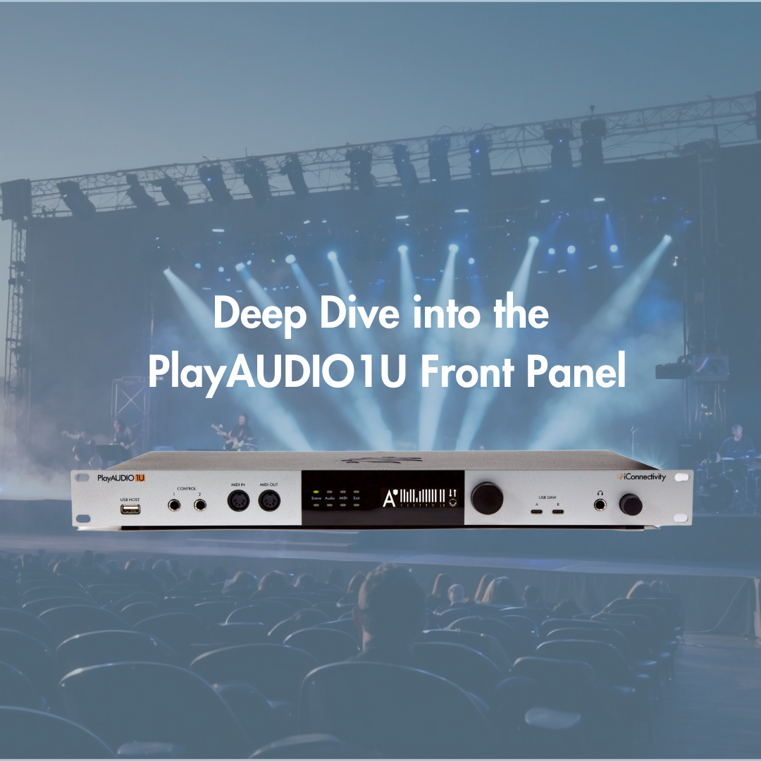 Customize and Control your PlayAUDIO1U without Software | Front Panel Walkthrough