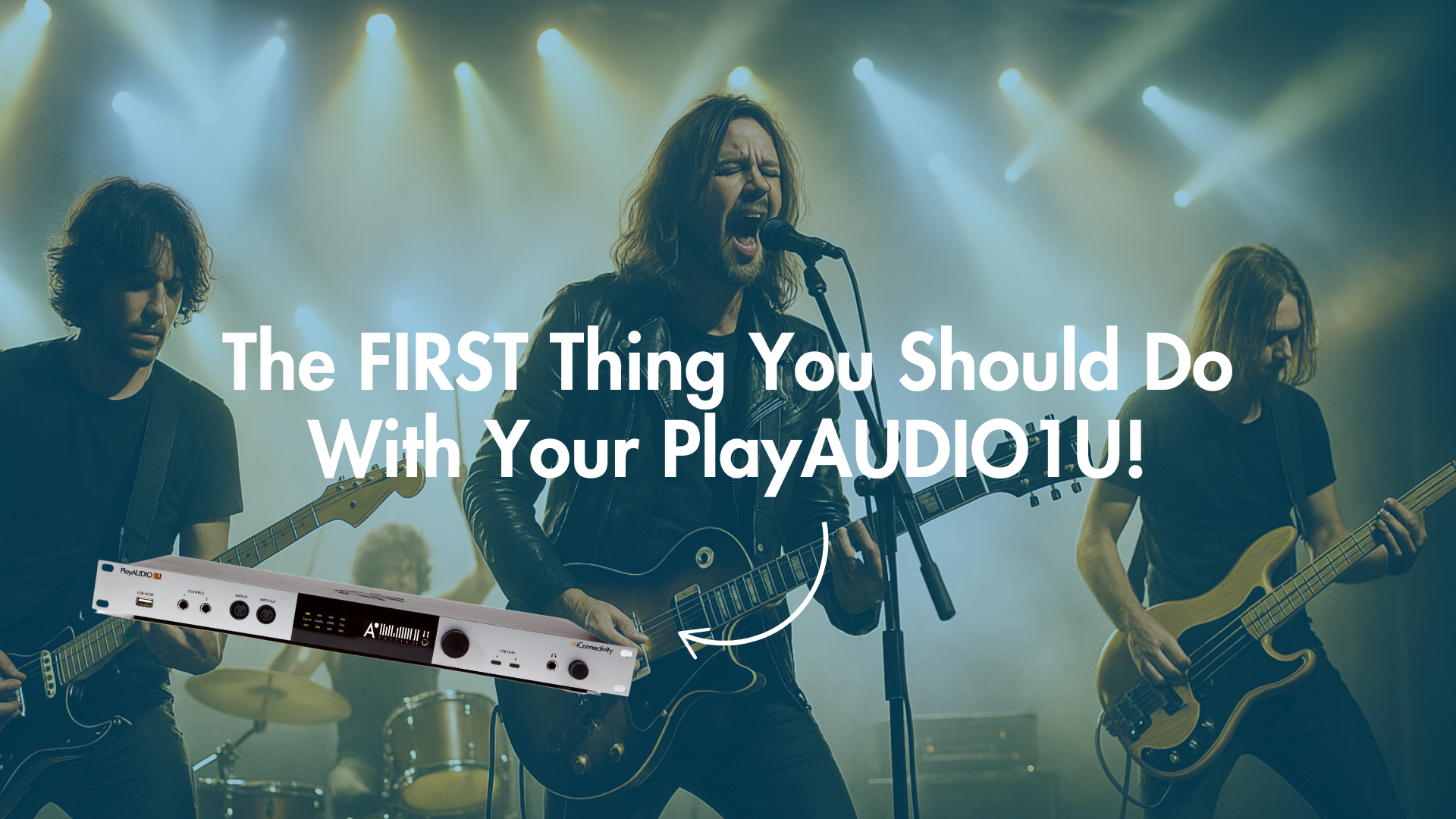 The FIRST Thing You Should Do with Your PlayAUDIO1U!