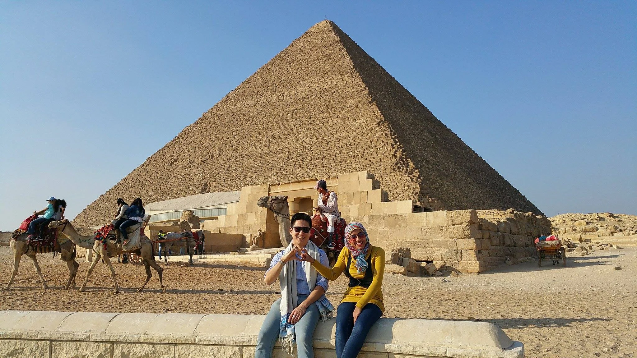 Greetings from The Pyramids