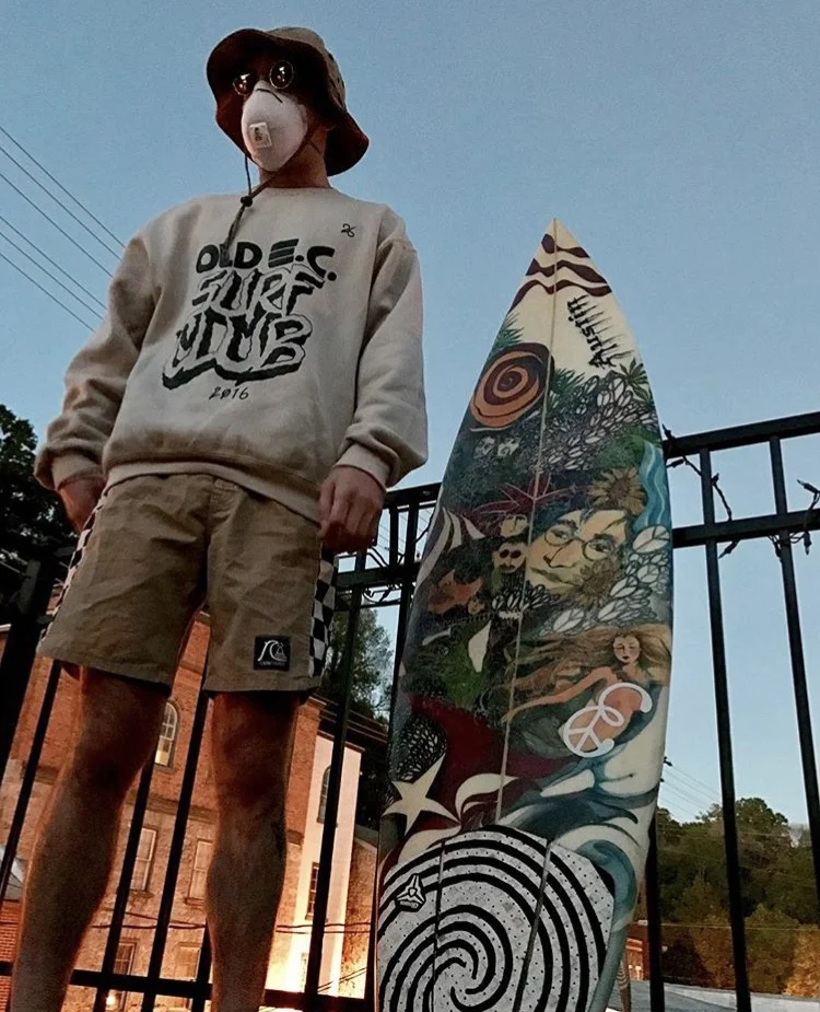 Old EC Surf Club crewneck