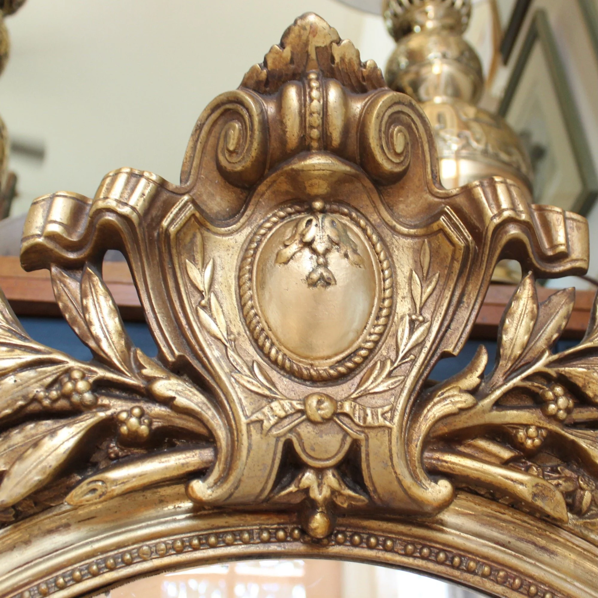 Large-French-Belle-Époque-Era-Gilded-Oval-Mirror (2)