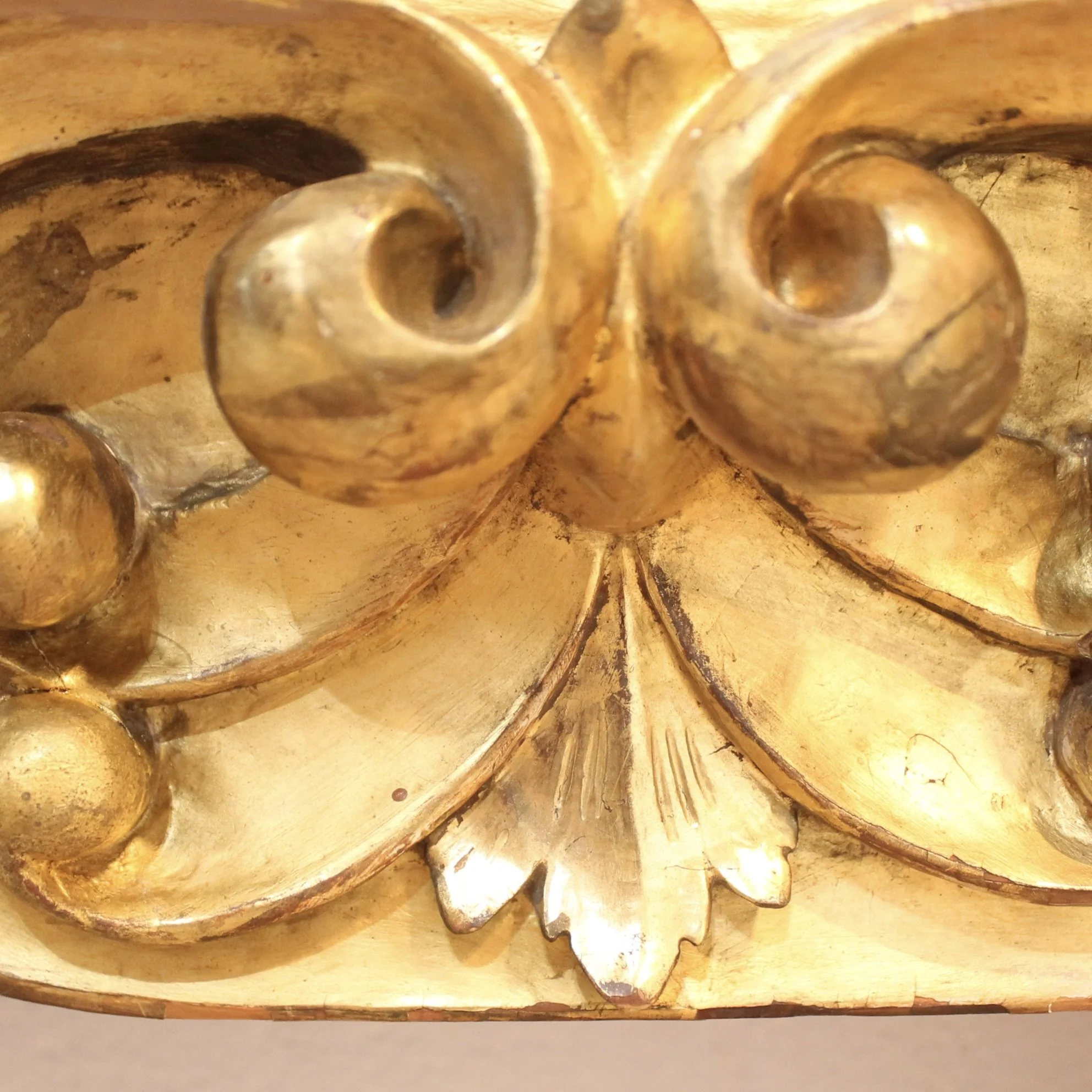 Large Gilt Large Gilt Wood Baroque Spanish Italian Mirror Baroque Mirror