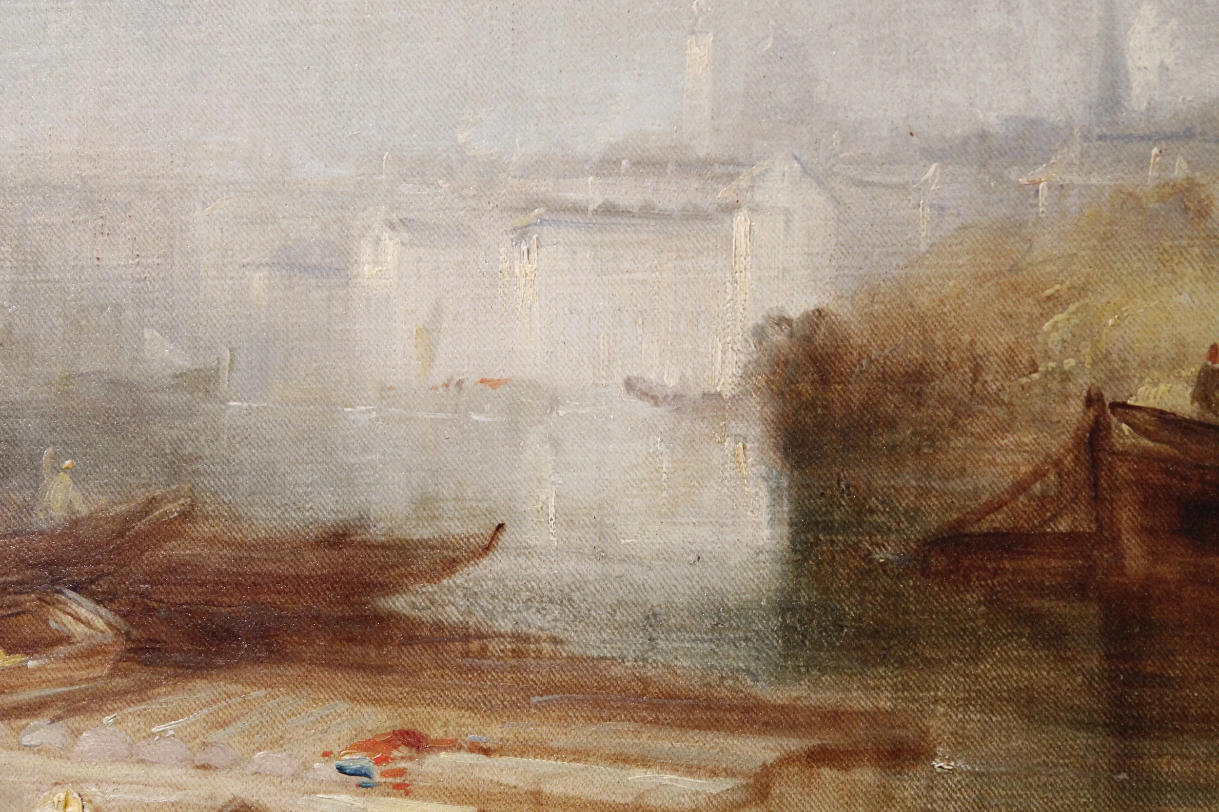 “Sambre on the Meuse,” by James Baker Pyne (1800-1870)