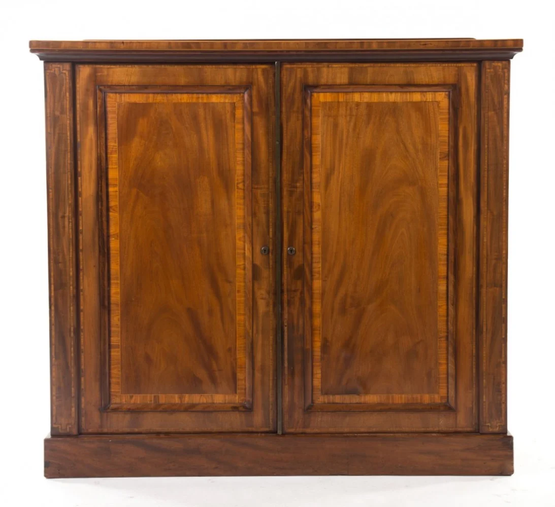 English Mahogany Edwardian Period Cabinet