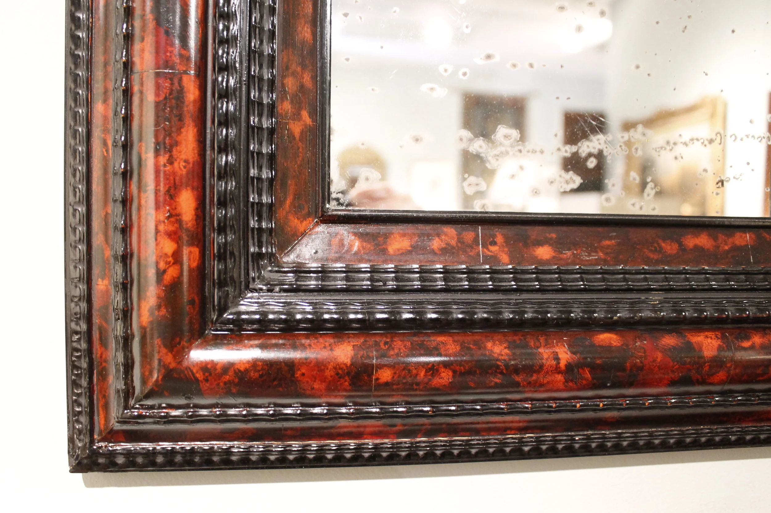 Flemish Faux Tortoiseshell Mirror