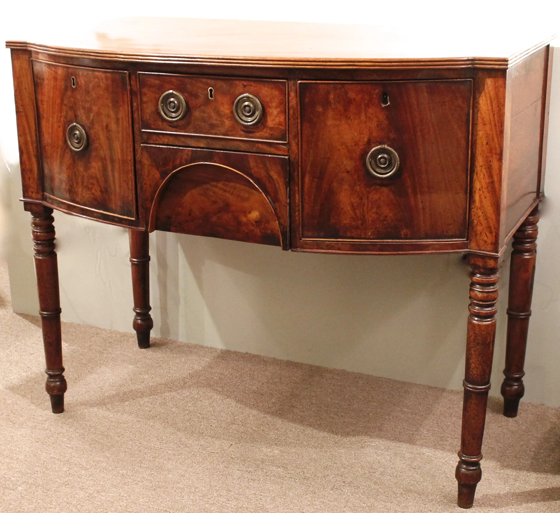 Small English Regency Sideboard or Brandy Board