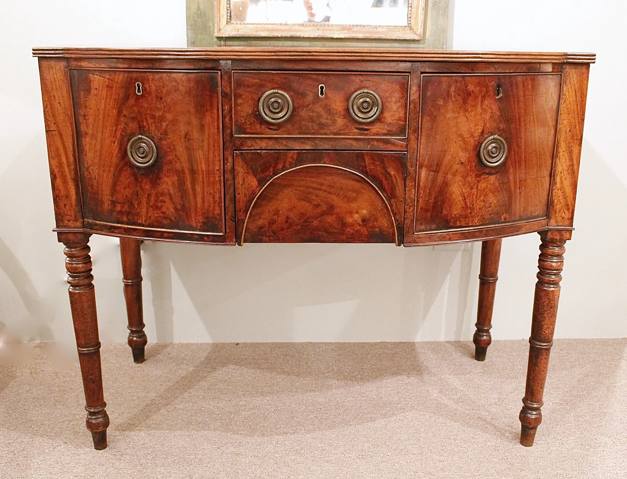Small English Regency Sideboard or Brandy Board