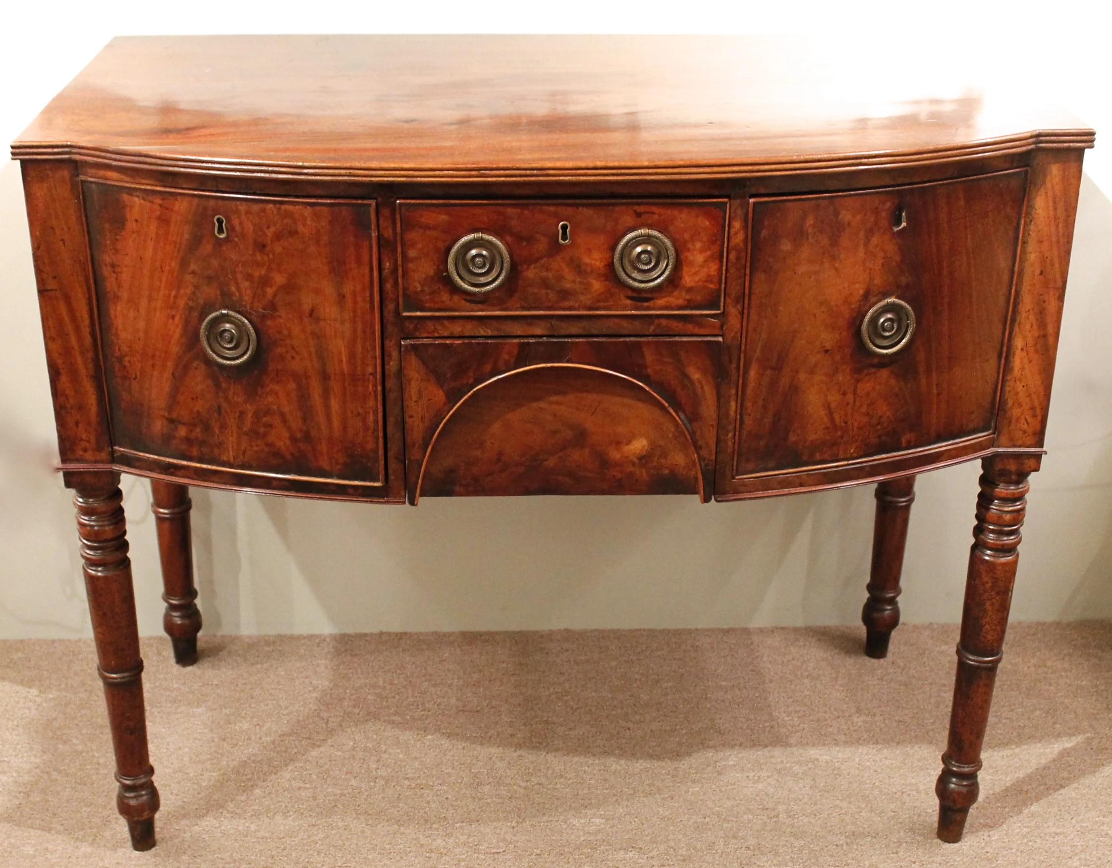 Small English Regency Sideboard or Brandy Board