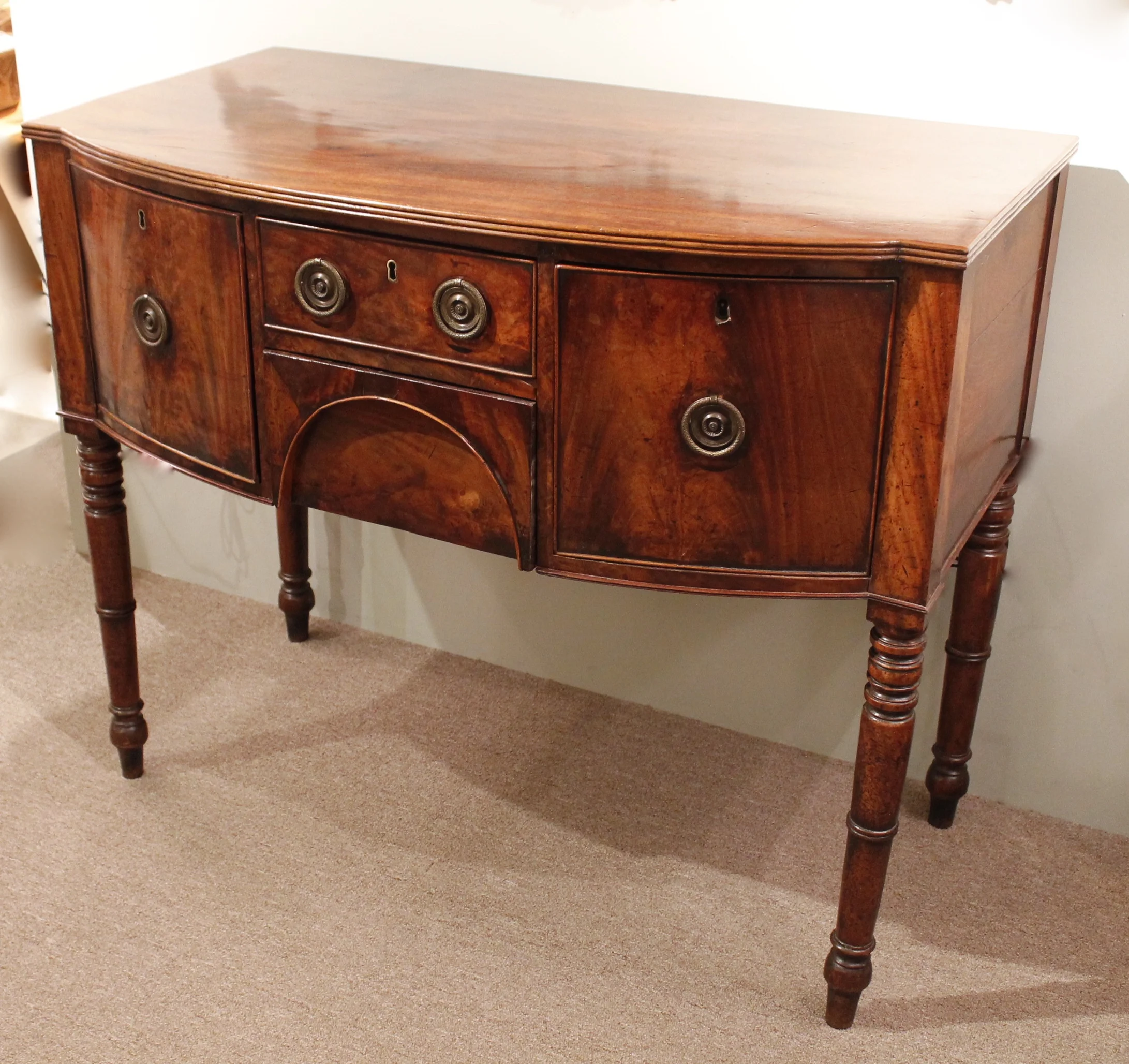 Small English Regency Sideboard or Brandy Board