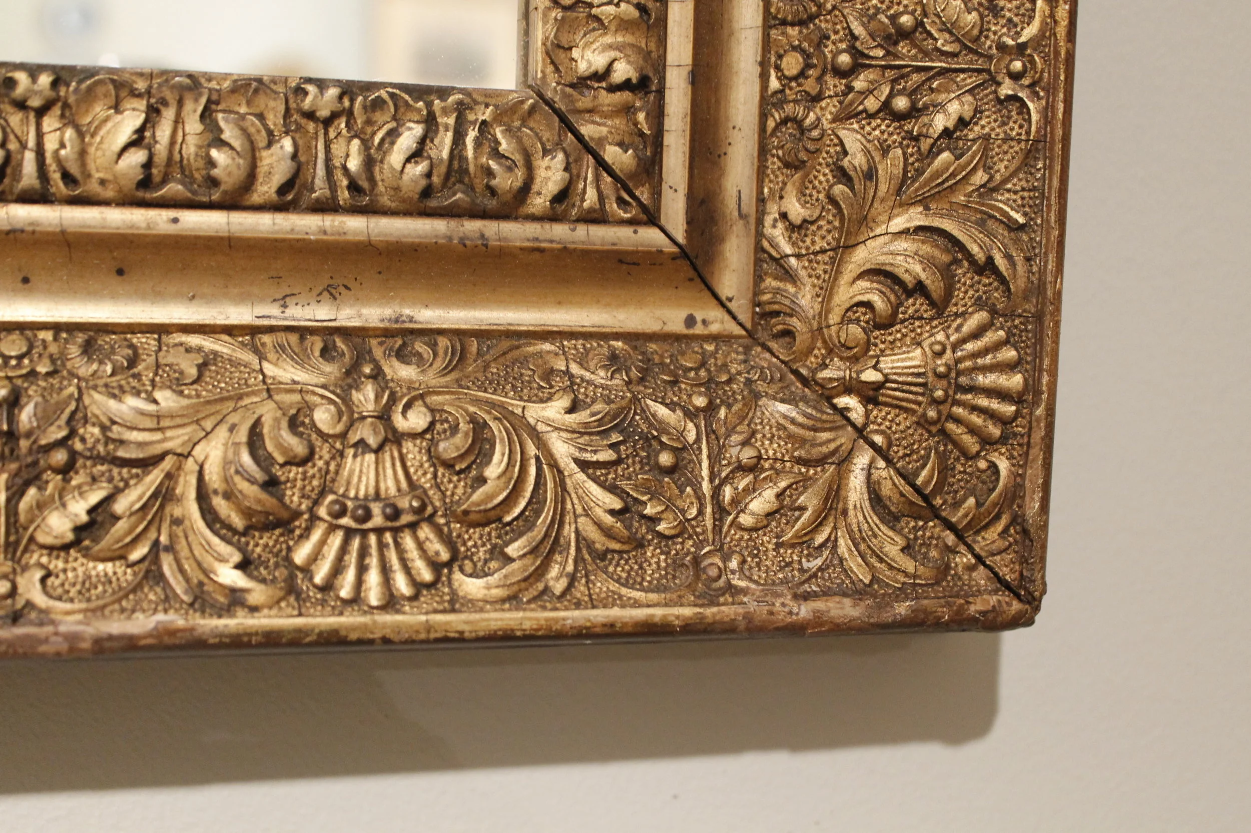 Late 19th Century American Gilded Mirror
