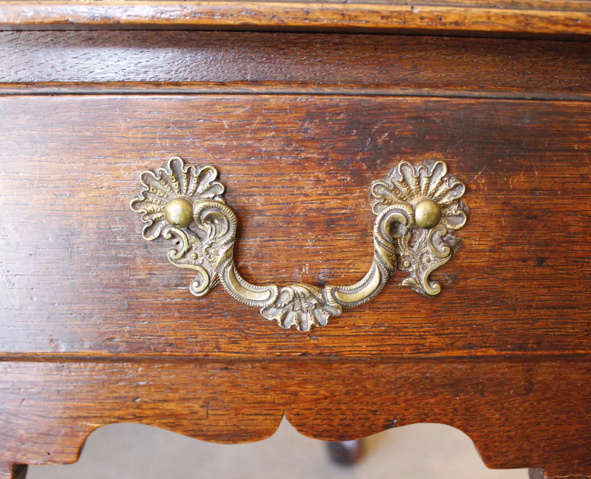 George II Period Oak Lowboy