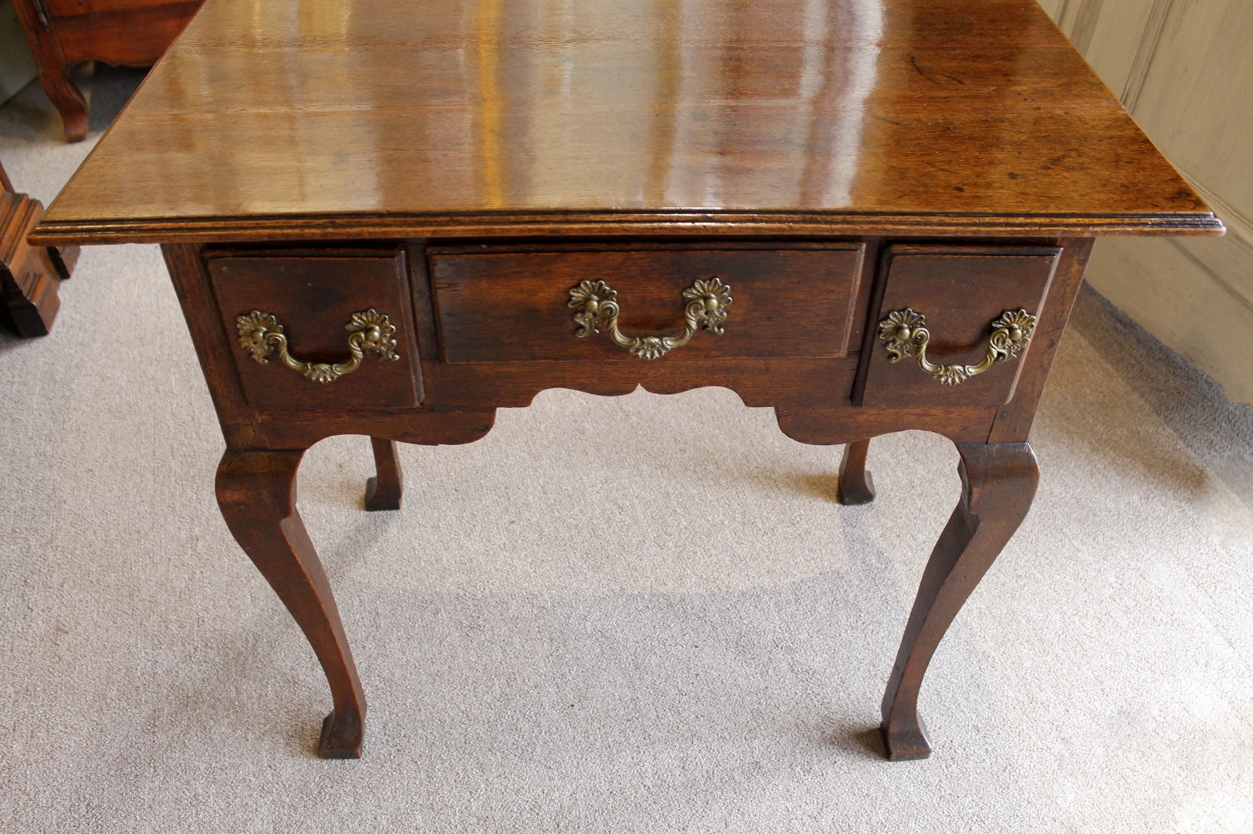 George II Period Oak Lowboy