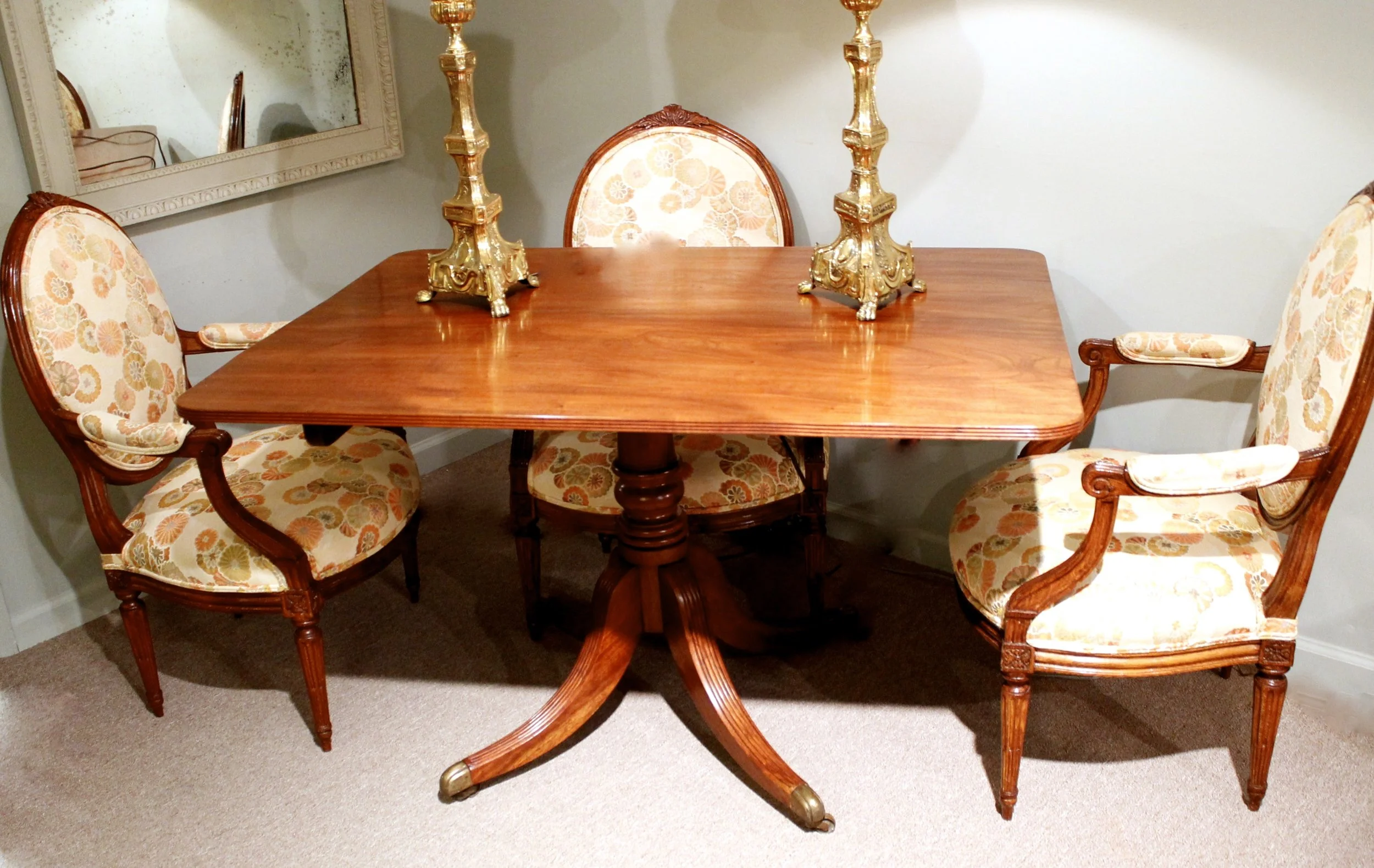 George III Mahogany Breakfast Table
