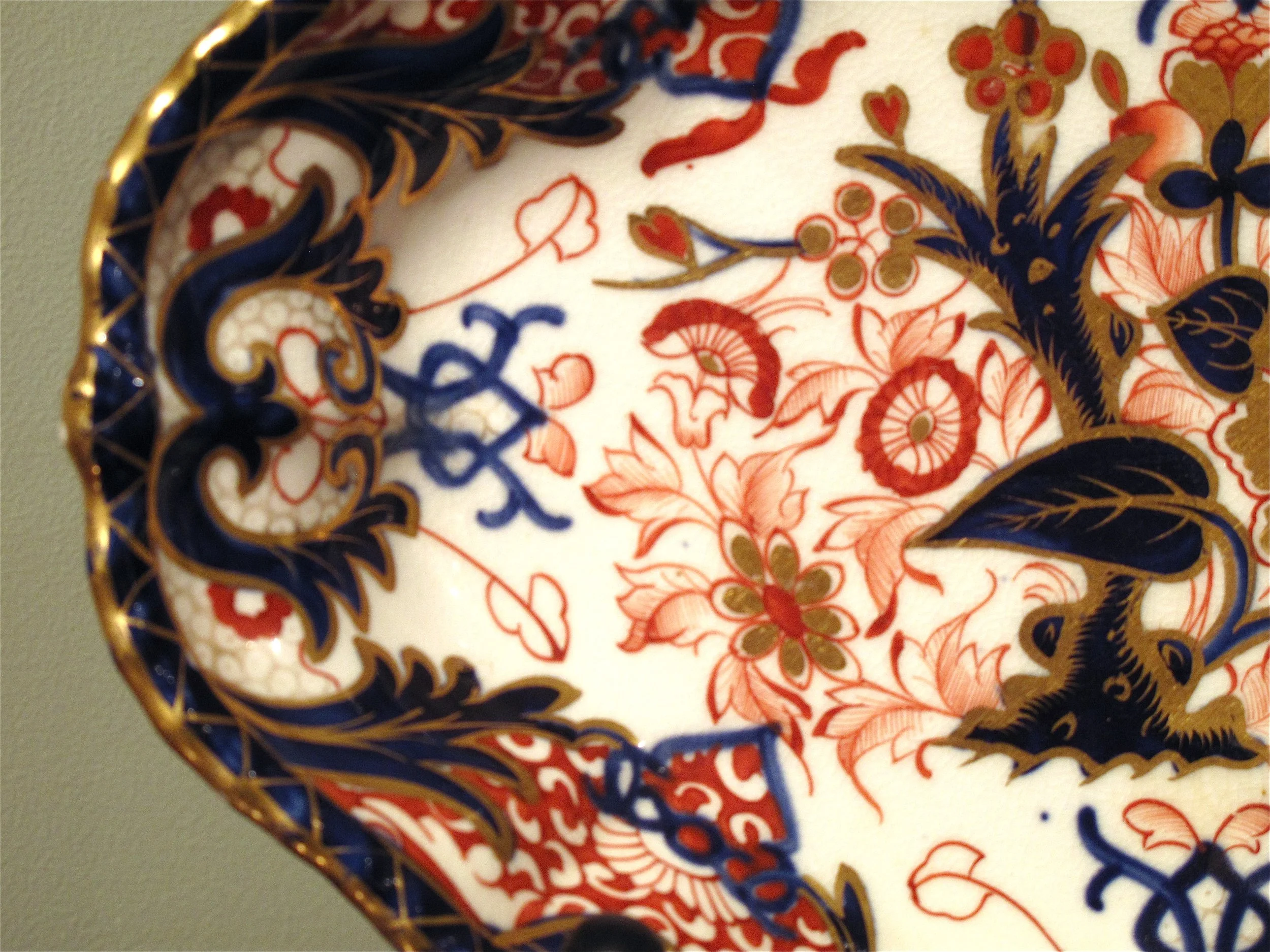 English Derby Imari Vegetable Dish, ca. 1830