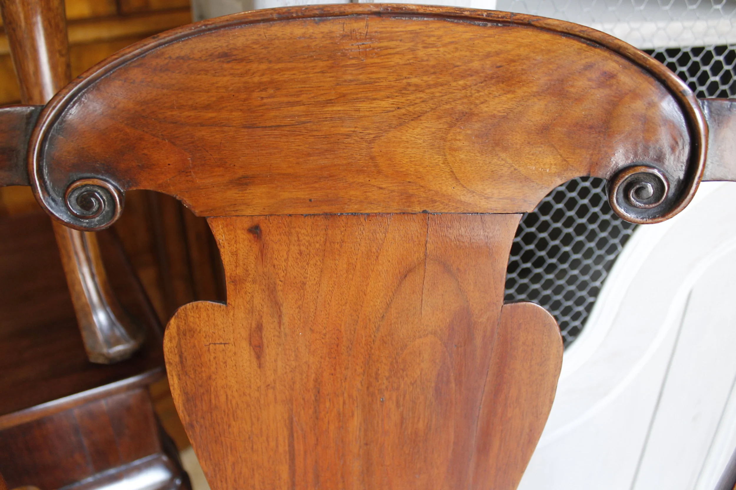 George II Period Walnut Armchair