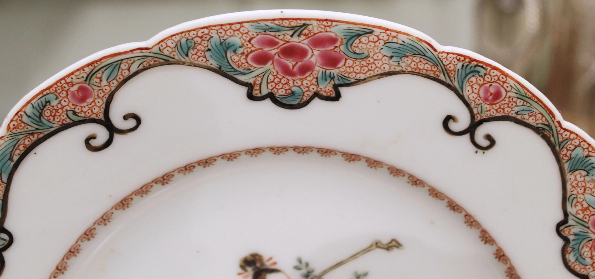 Chinese Export Famille Rose Plate