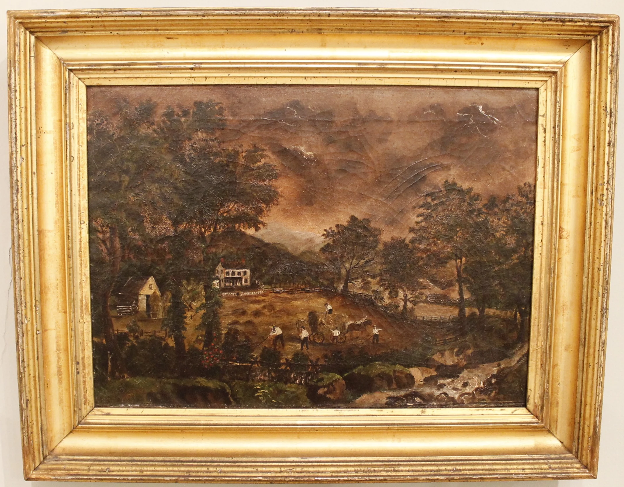 American 19th Century Landscape Painting