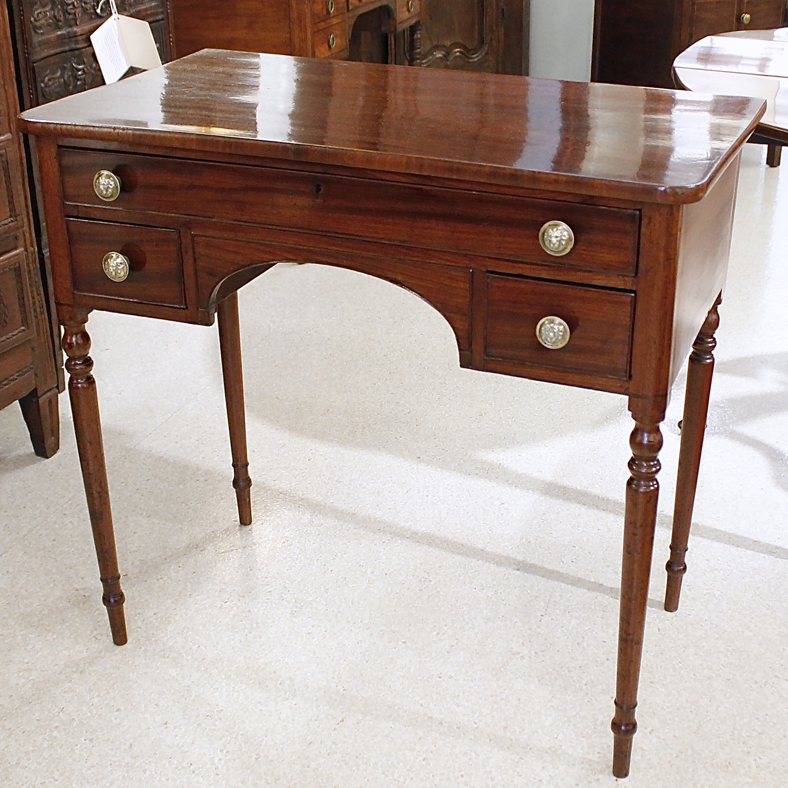 Regency Mahogany Low Boy Table