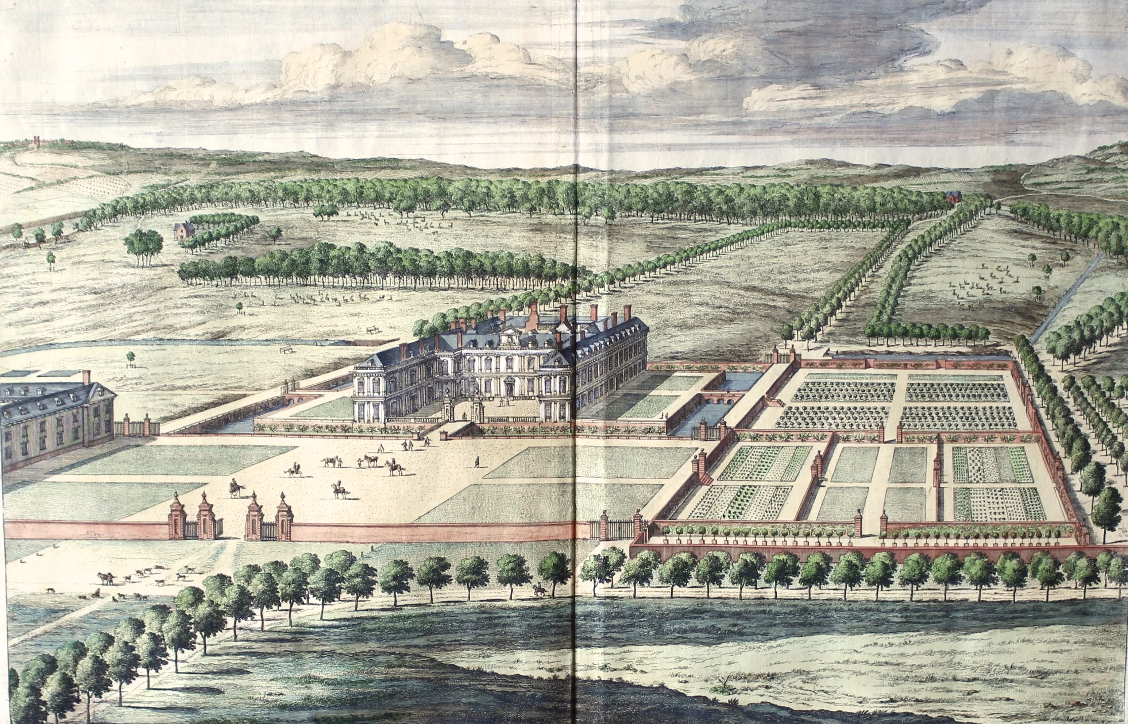 Bird’s Eye English Estate Views Engraved by Johannes Kip