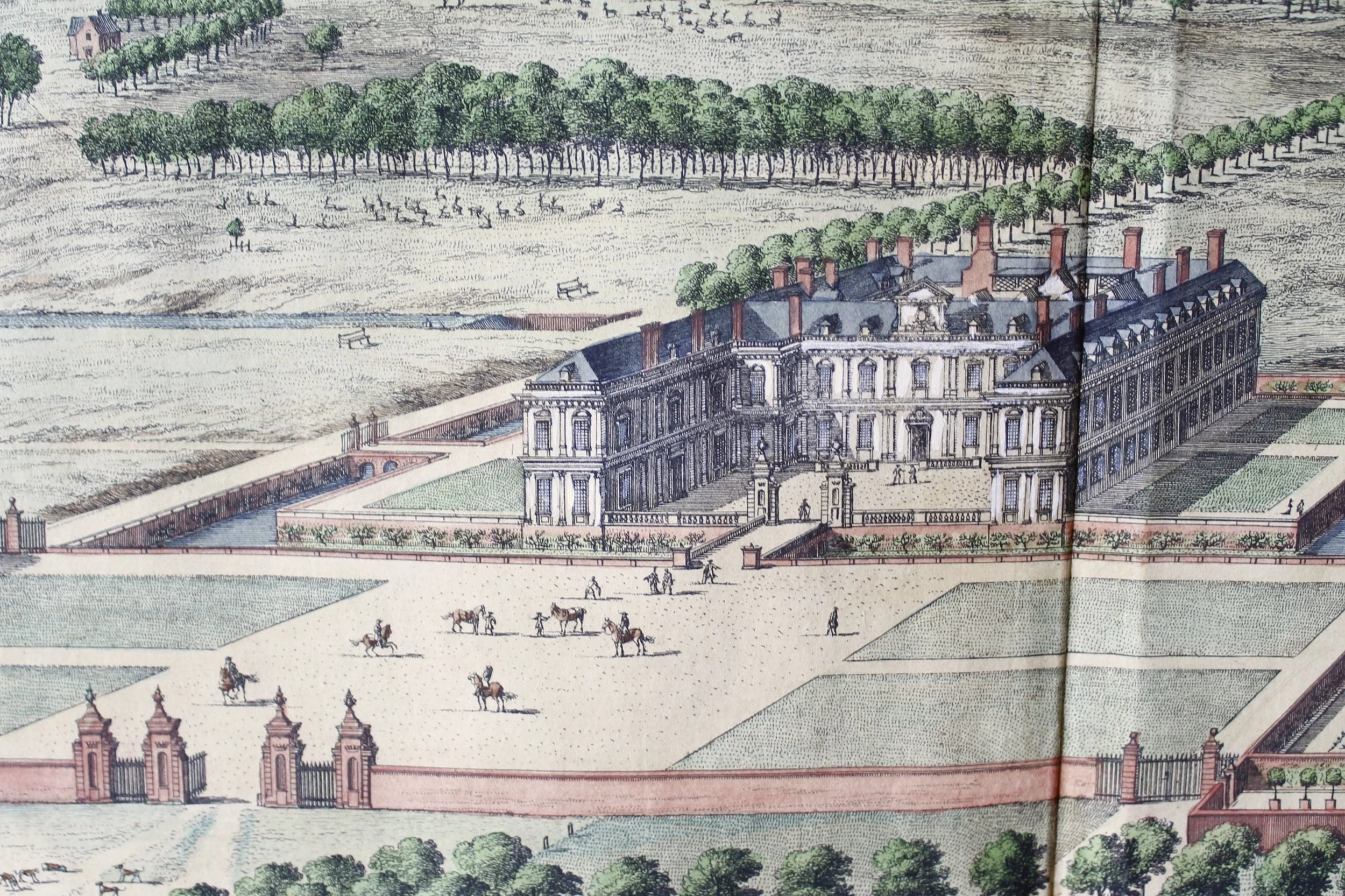 Bird’s Eye English Estate Views Engraved by Johannes Kip