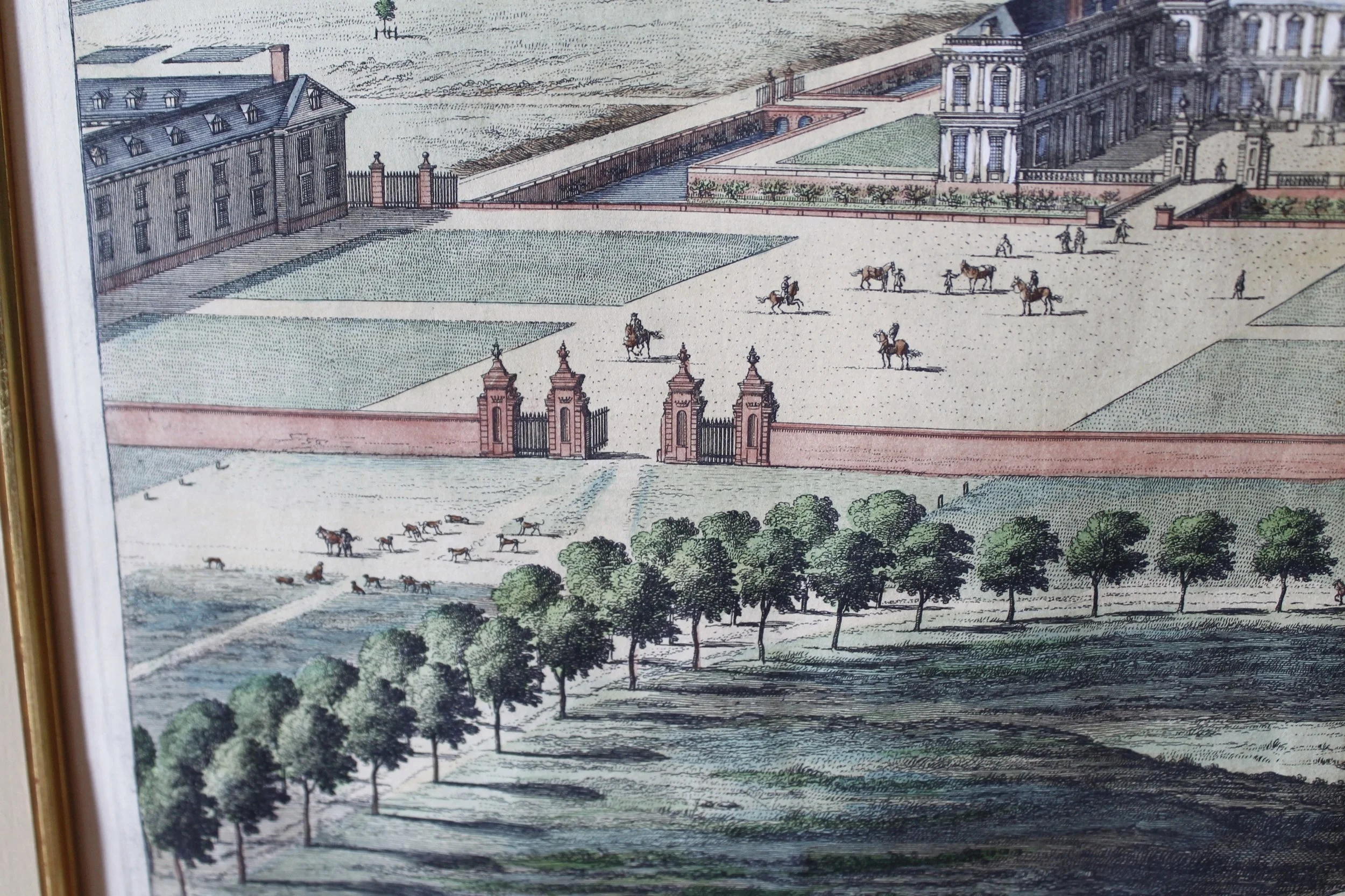 Bird’s Eye English Estate Views Engraved by Johannes Kip