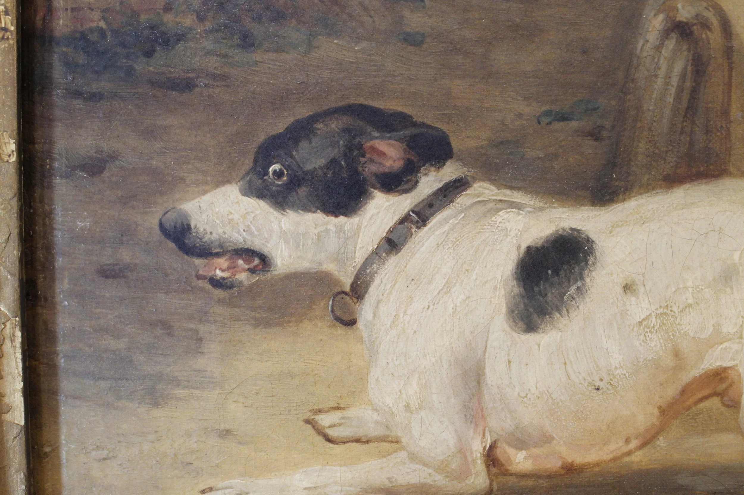 19th Century English Dog Painting