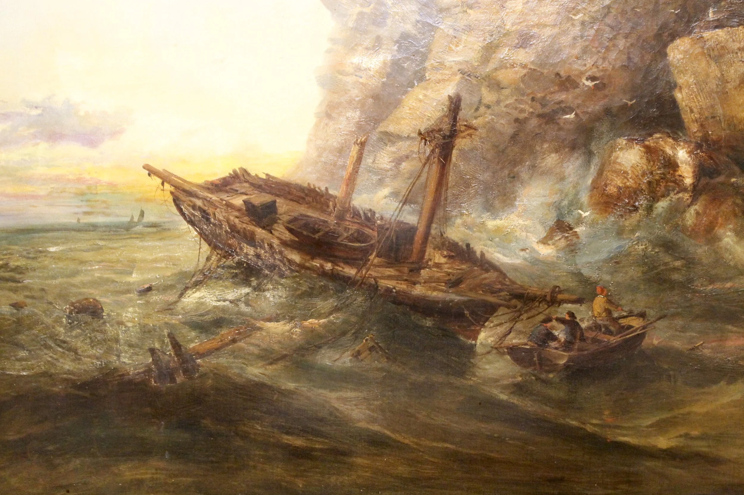 Yorkshire Coast,” 1865, by Ralph Reuben Stubbs