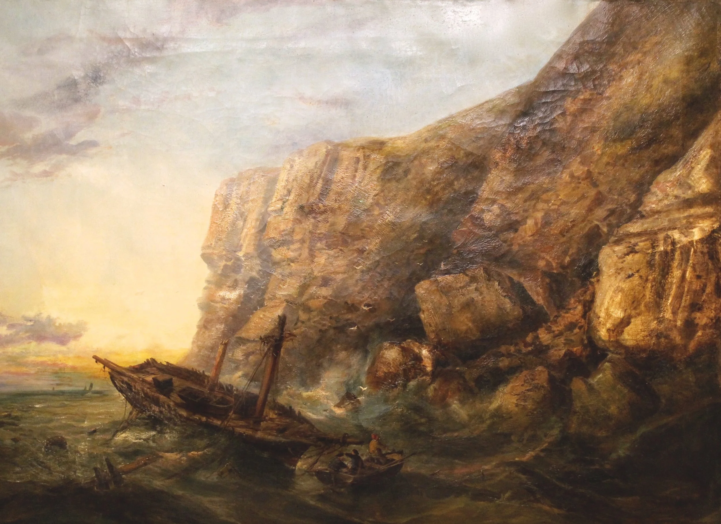 Yorkshire Coast,” 1865, by Ralph Reuben Stubbs