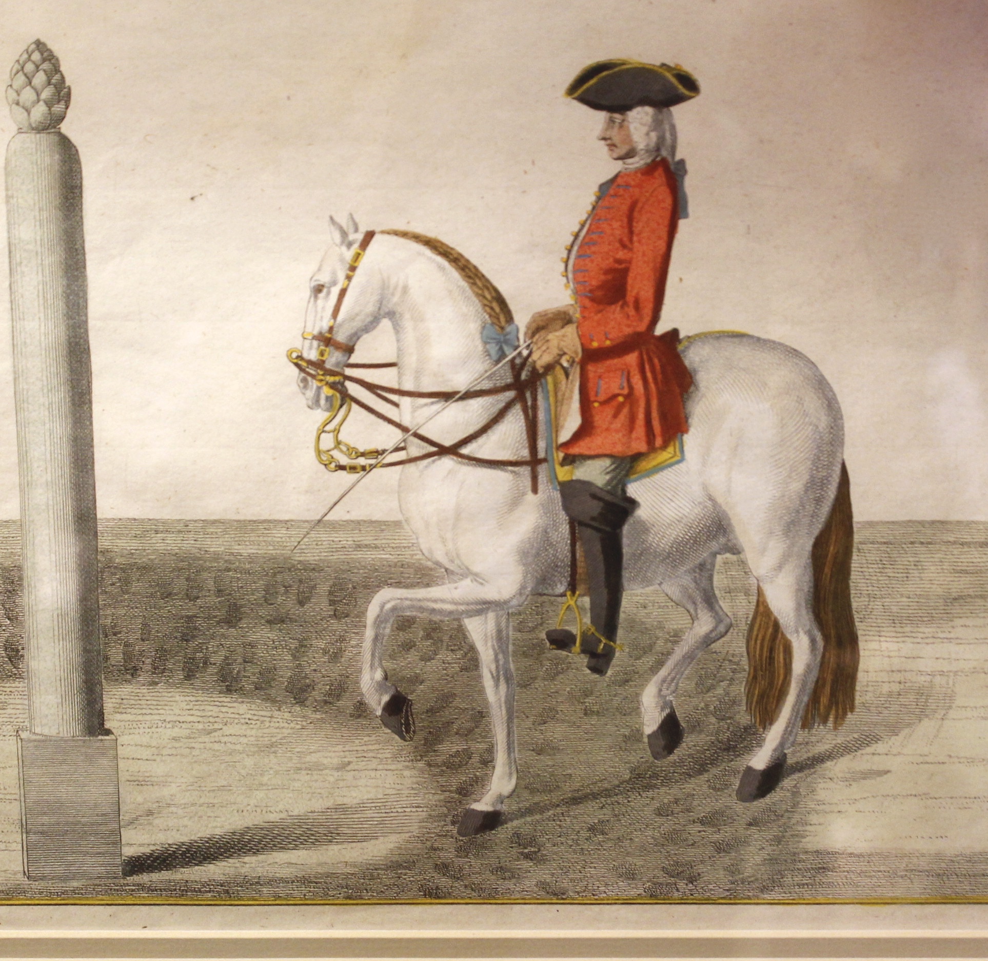 Engravings from “Déscription du manège moderne dans sa perfection,” 1727, Eisenberg