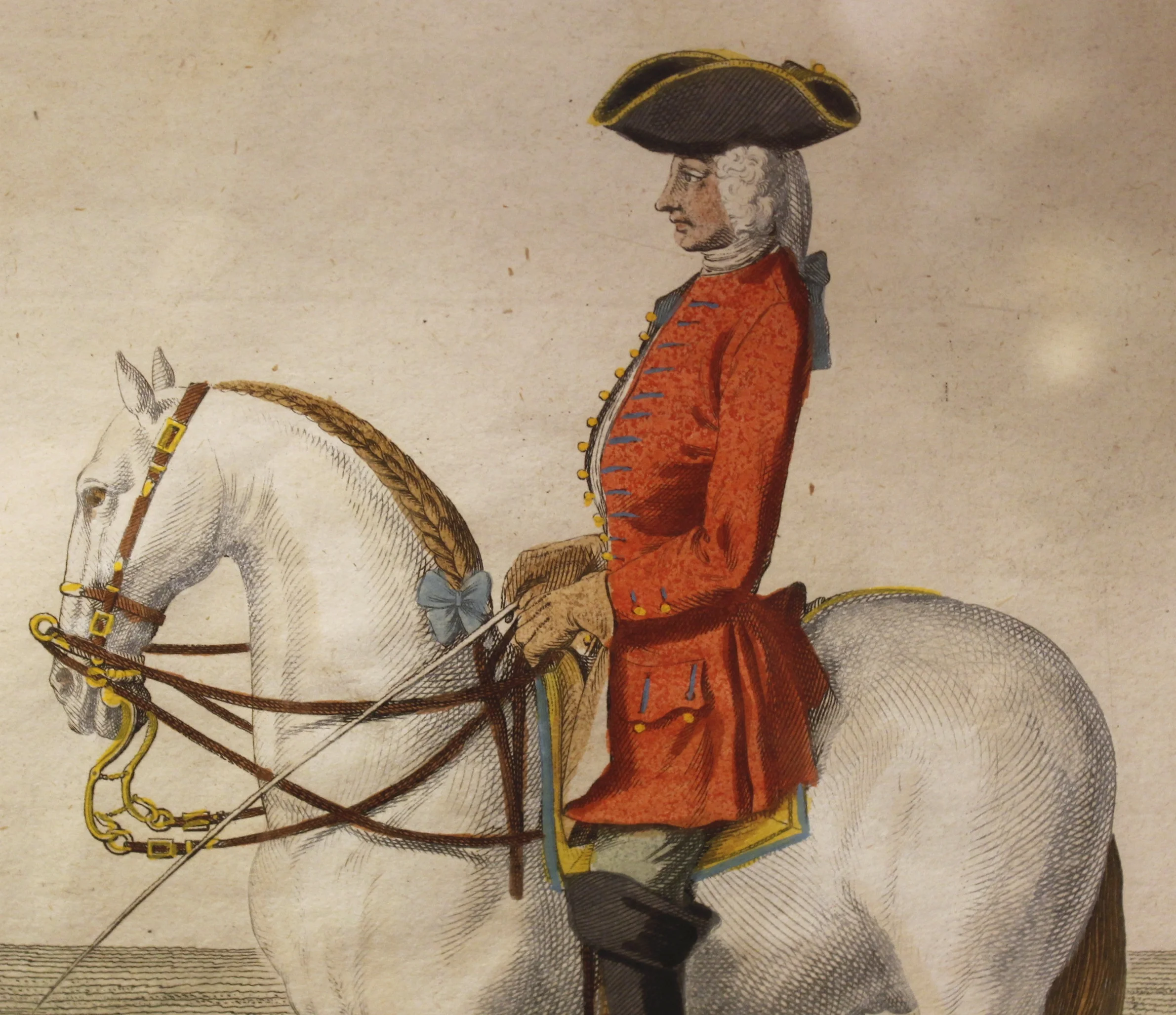 Engravings from “Déscription du manège moderne dans sa perfection,” 1727, Eisenberg