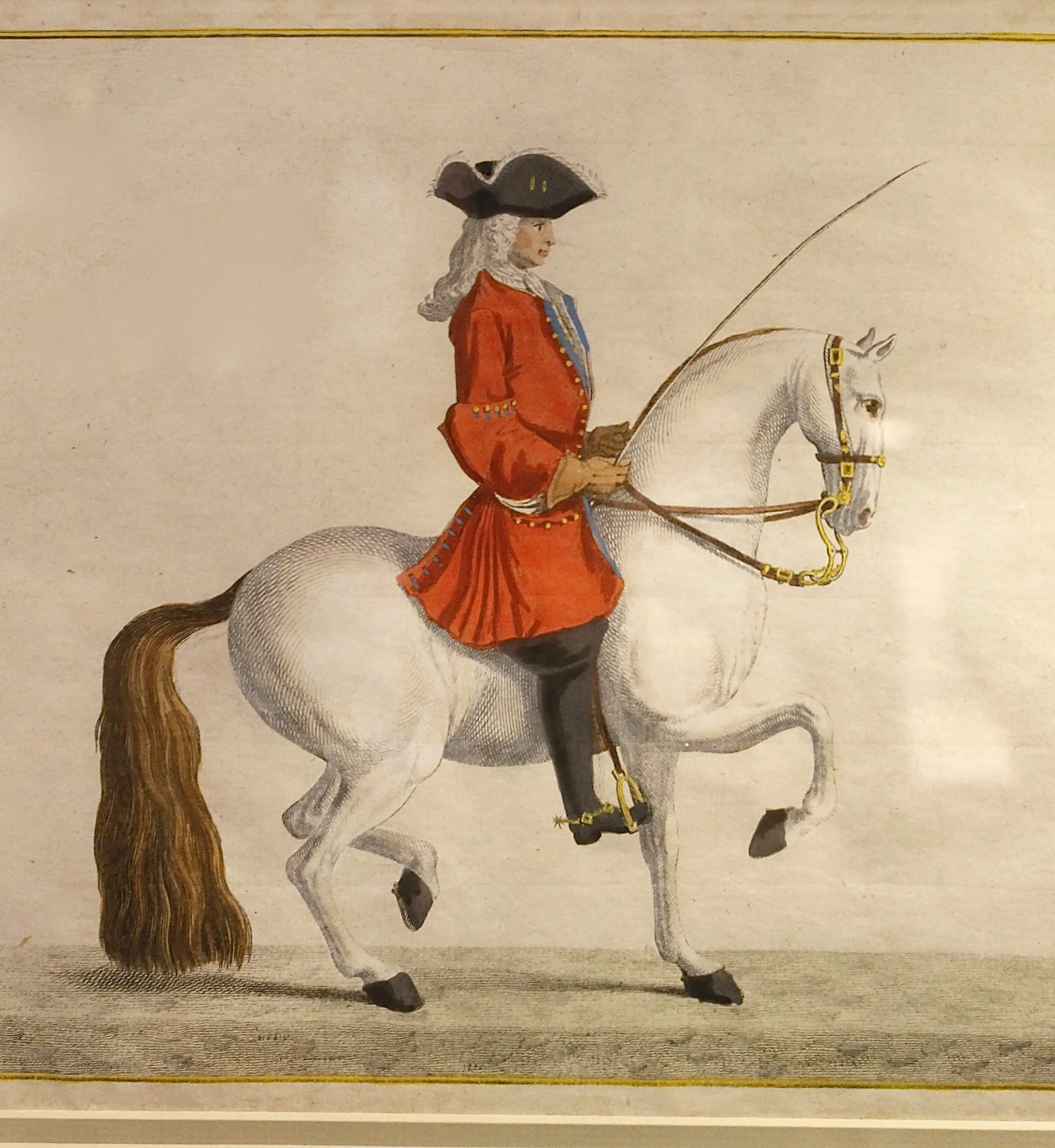 Engravings from “Déscription du manège moderne dans sa perfection,” 1727, Eisenberg
