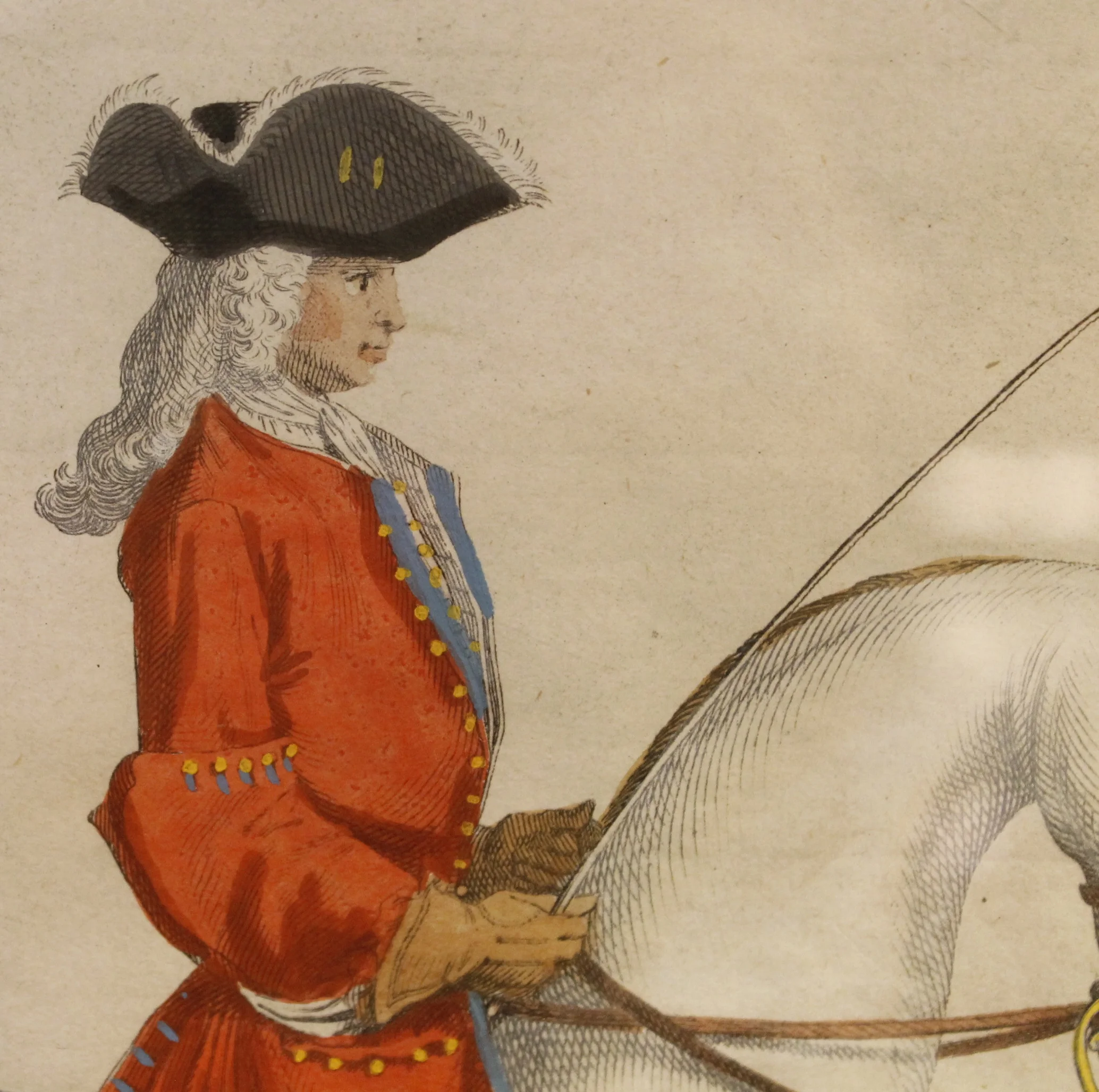 Engravings from “Déscription du manège moderne dans sa perfection,” 1727, Eisenberg