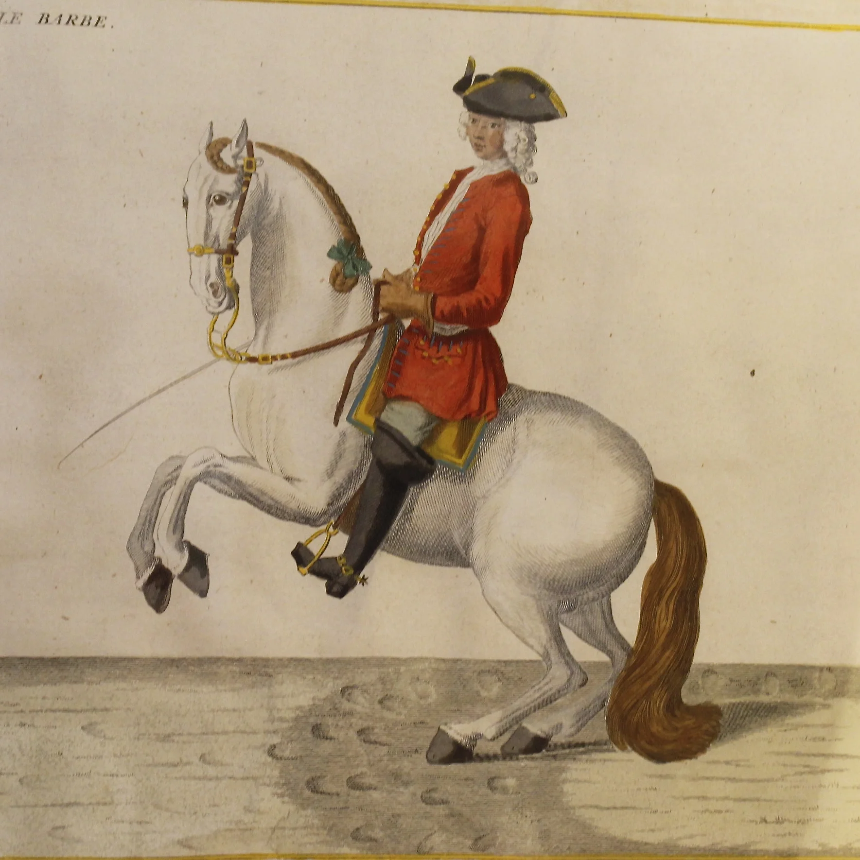 Engravings from “Déscription du manège moderne dans sa perfection,” 1727, Eisenberg